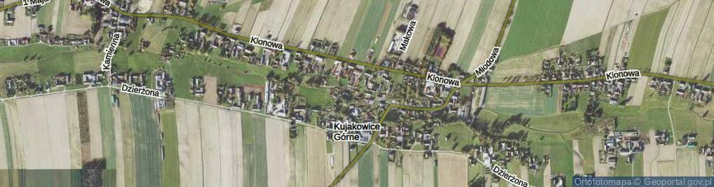 Zdjęcie satelitarne Powstańców Śląskich ul.